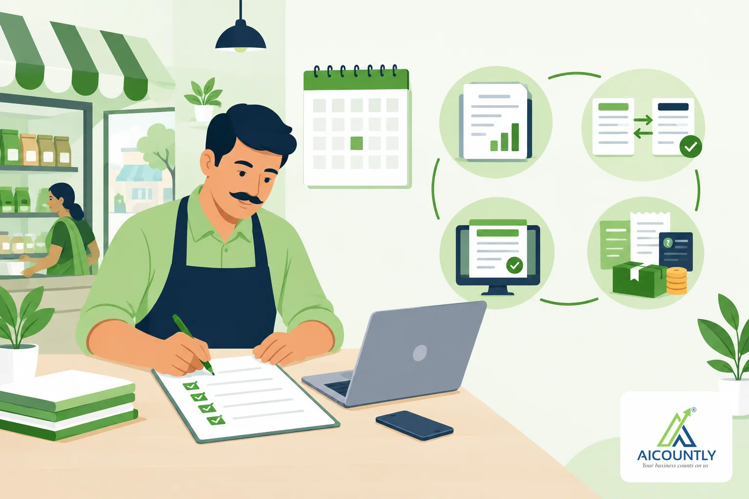 GST filing checklist for small businesses: a simple monthly routine