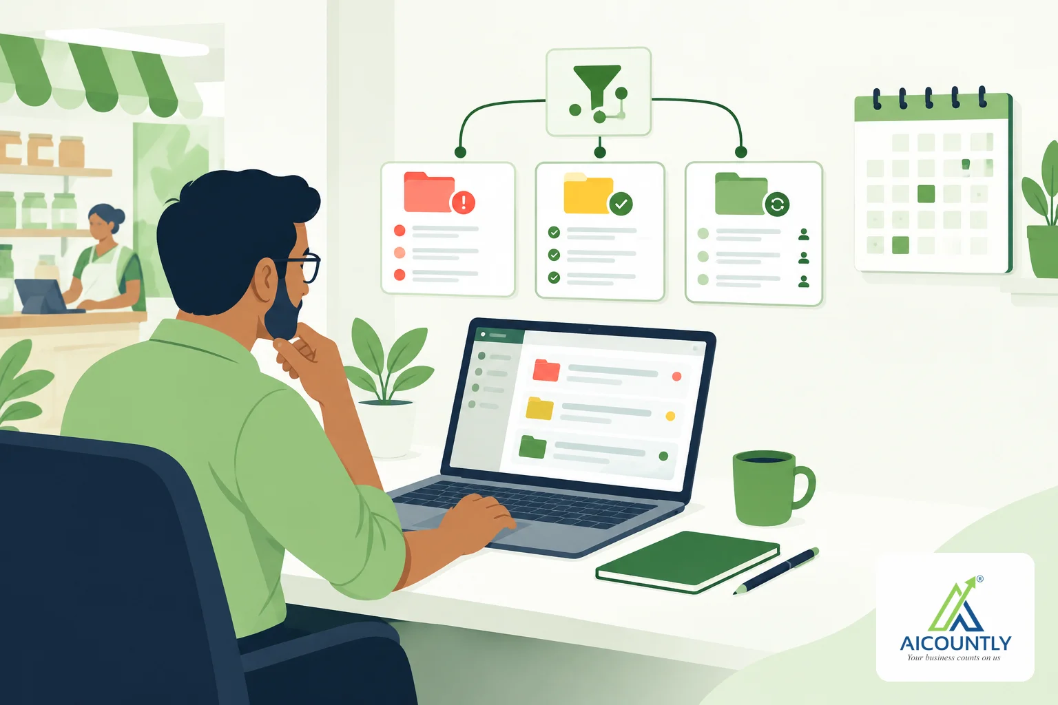 Smart folders in Notes: build overdue, open-work and CA-review views for compliance