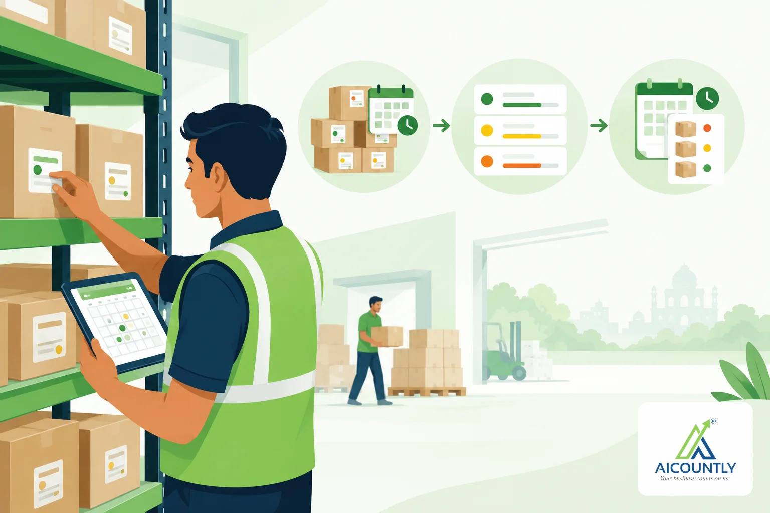 Batch and expiry tracking in Inventory: sell short-dated stock first with FEFO