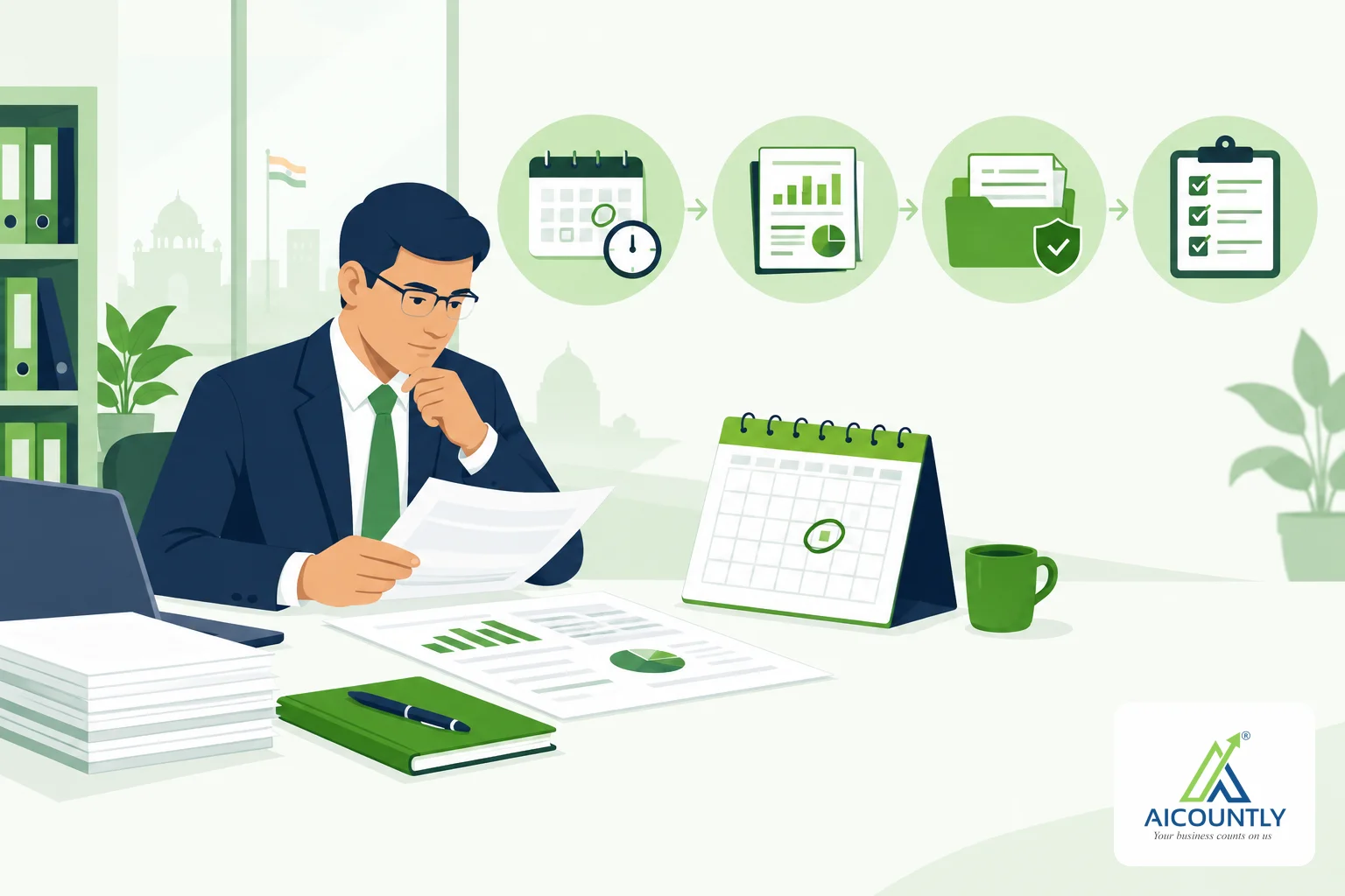 AOC-4 filing for an AGM held on 30 September 2026: due date and checklist