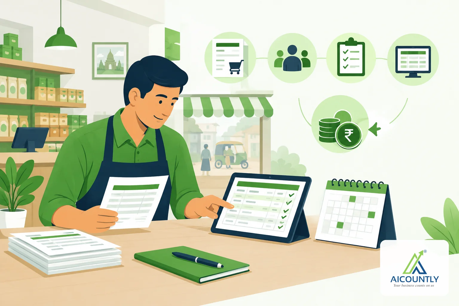 GST Input Tax Credit Explained for Small Businesses: Conditions, Blocked Credit and a Monthly Routine