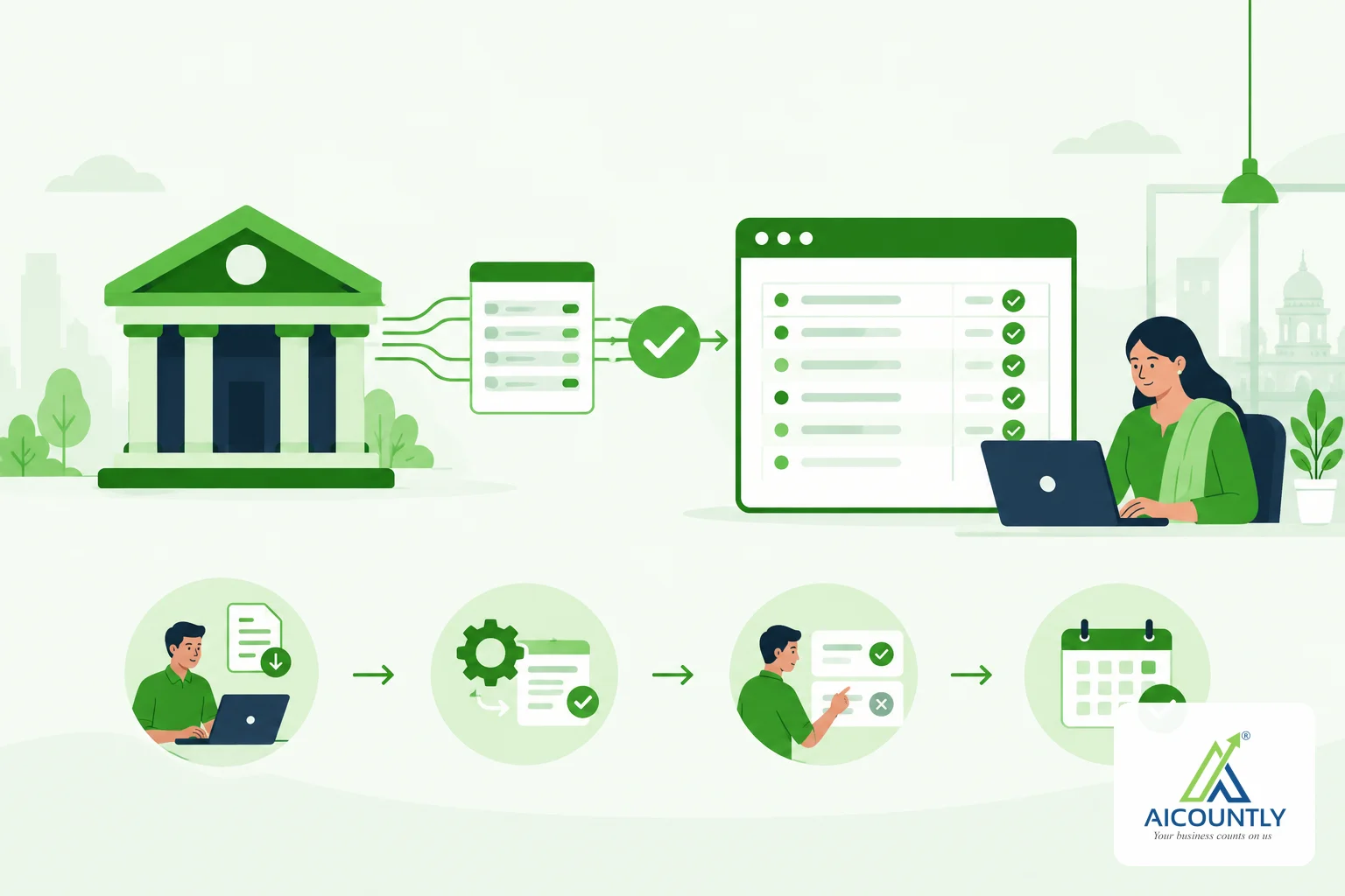 Bank reconciliation for small businesses: a simple monthly routine with a worked example