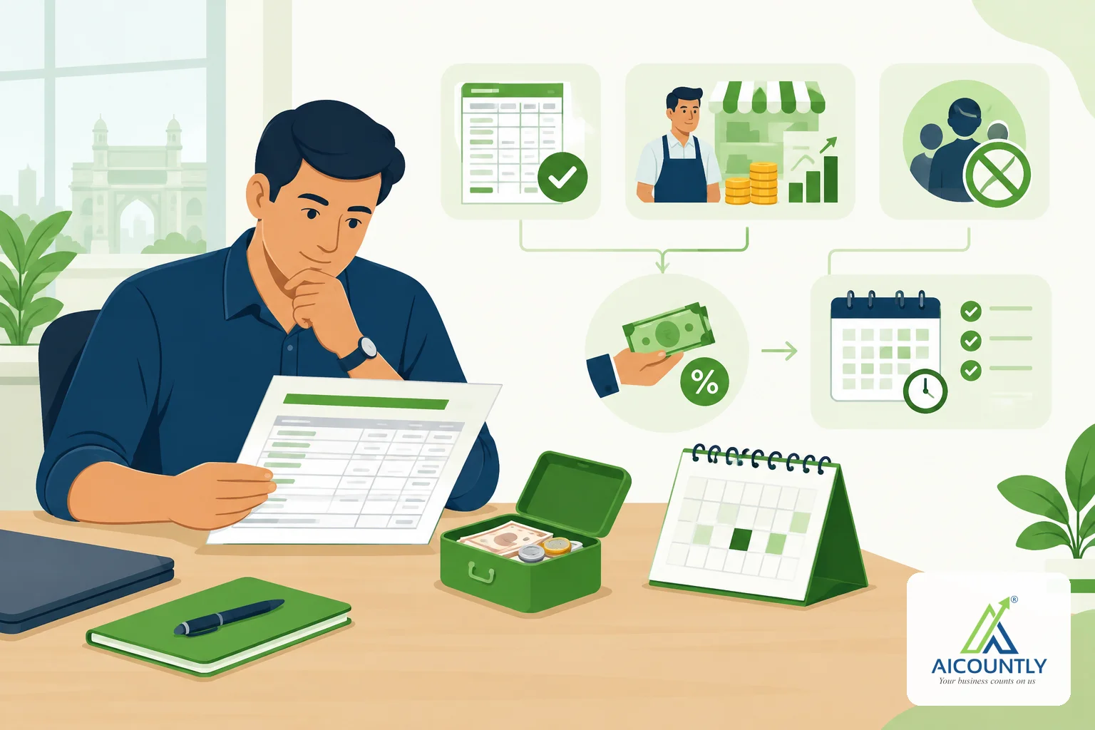 GST Rule 86B: when you must pay 1% of output tax in cash